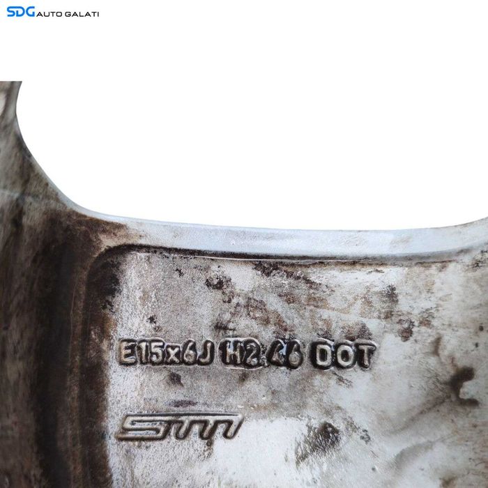 Set Roti Jante Roata Janta 4X114,3 195 50 R15 E15X6J Smart Forfour 2004 - 2006 Cod A4544010401 [JNT0003]