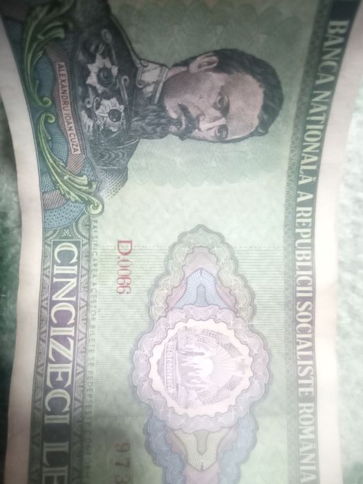 Vand  bancnote 50 lei 1966