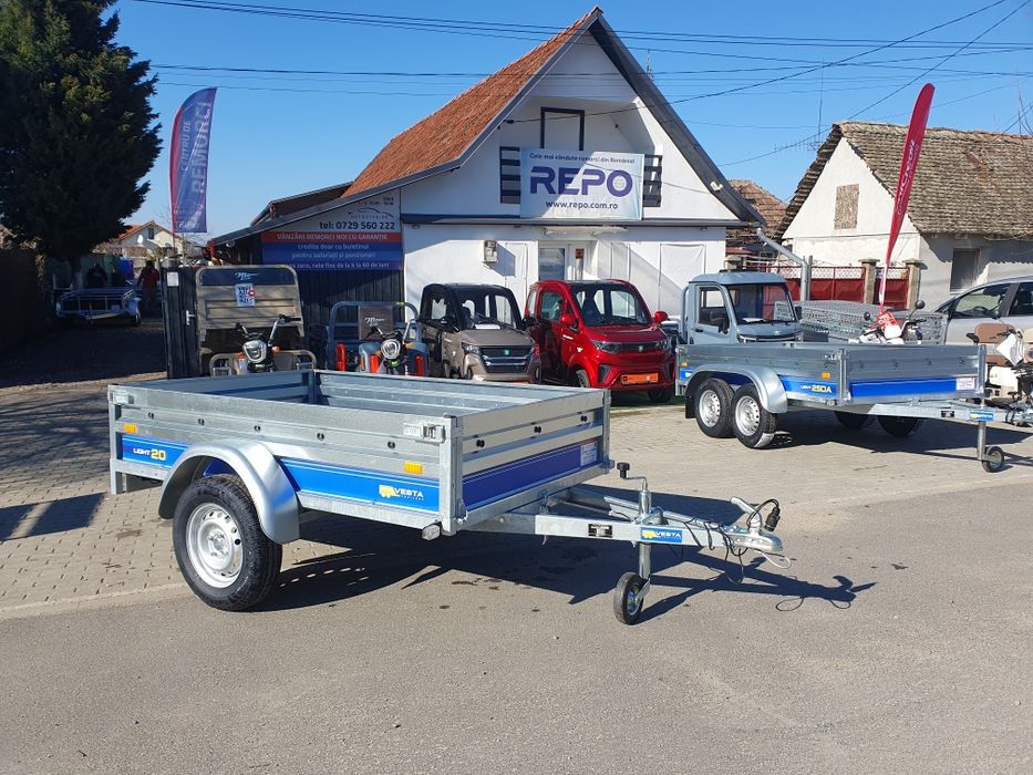 Remorca Vesta 20 A Light 750kg 2 m x 1,31 m