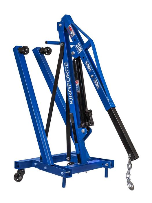 Кран подкатной гидравлический 2 т KINGFORCE 11020