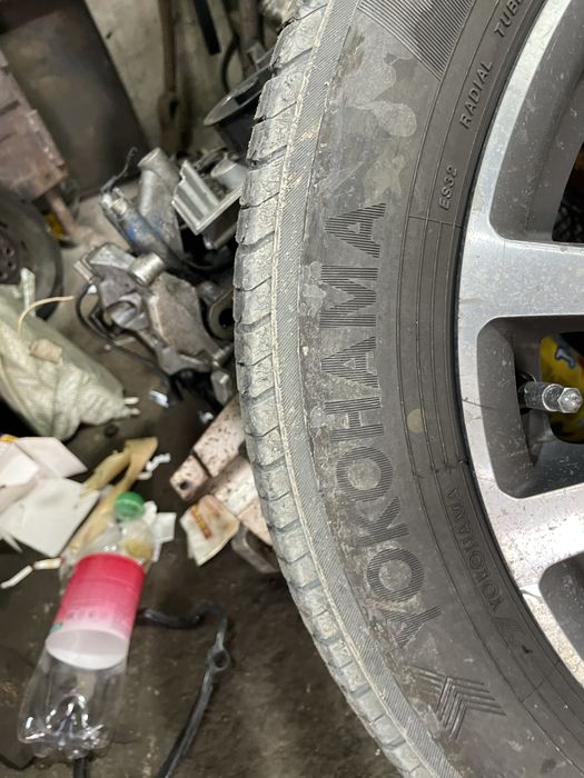 Резина с дисками тайота 17