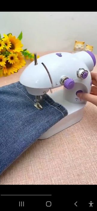 Optom 1 chokli mini  tikuv  mashinka электрическая швейная машина
