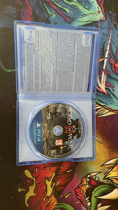 диск на пс4 God of War