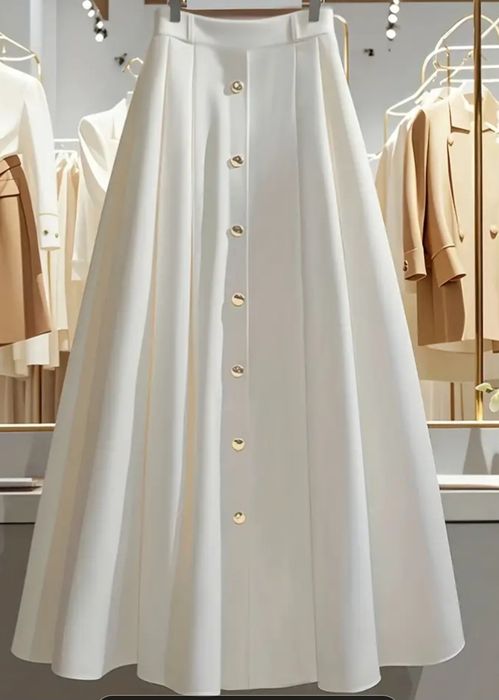 Fustă midi cloș damă