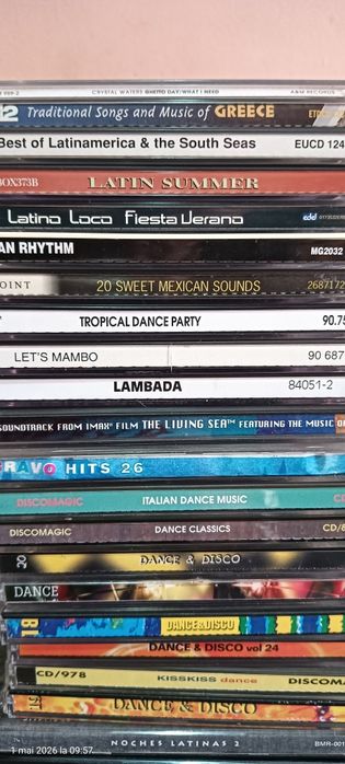 Cd uri audio diferiți interpreti