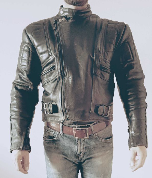 Geacă moto piele mărimea 48 - 50