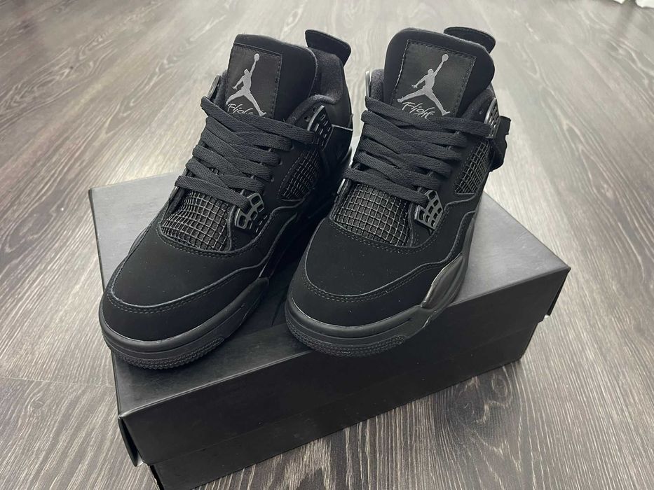 Jordan 4 Black-Cat - 36-45- verificare colet
