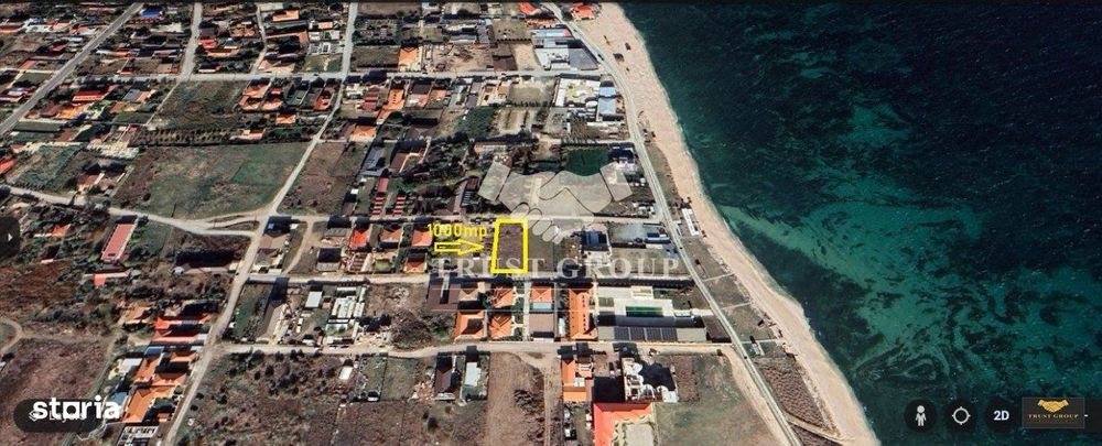 Teren intravilan | 1000mp | Vama Veche | la doar 100m de plaja