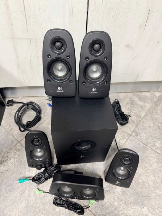 Тонколони , буфер Logitech Z506 5.1 за компютър