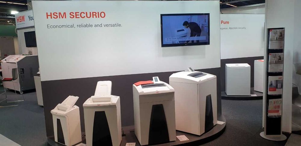 Профессиональные шредеры HSM с уровнем секретности 7++, 1 кв.мм