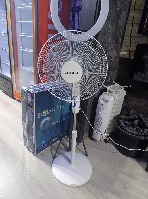 Напольный вентилятор AIWA DC Inverter — Мощная прохлада, тишина и экон