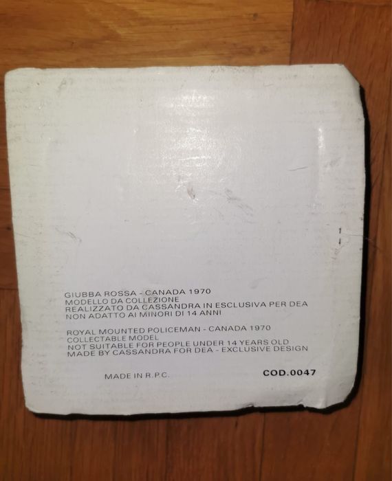 Колекционерска фигура на войник метал DEA by Cassandra оригинал