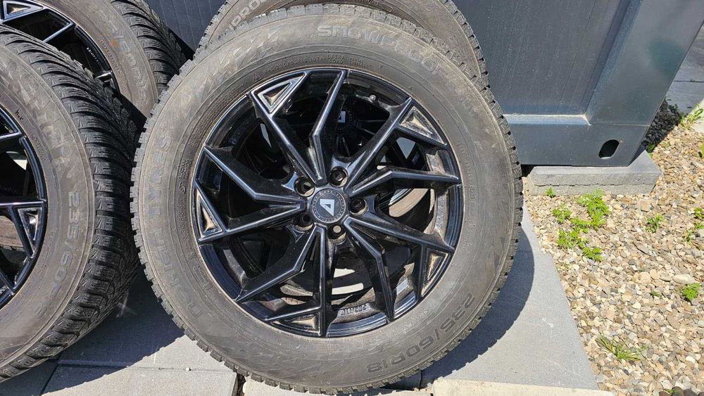 Jante Aliaj ALUTEC pt VOLVO XC60 + Cauciucuri M+S 235 / 60 / R18