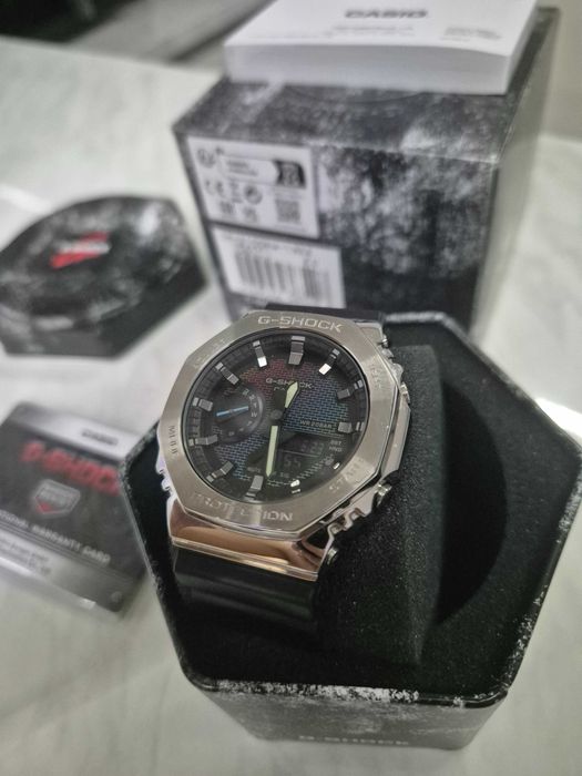 Мъжки часовник Casio G-Shock GM-2100RW-1AER