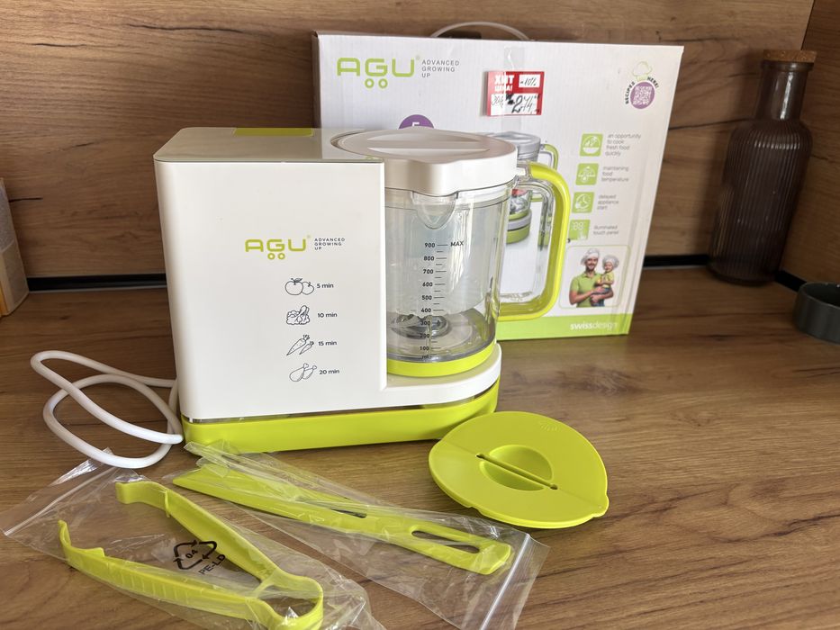 Уред за приготвяне на бебешки пюрета 5в1  AGU