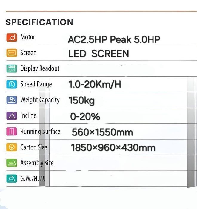 Беговая дорожка профессионалный Fitness Gear