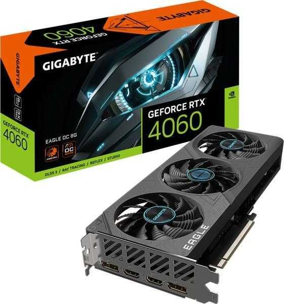 Placa video Gigabyte GeForce RTX 4060 EAGLE OC, 8GB GDDR6, 128bit