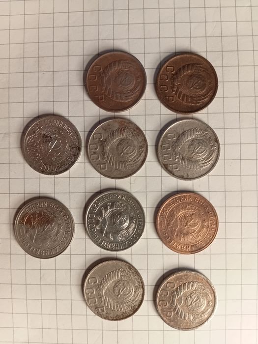 Продам ранние советские монета
