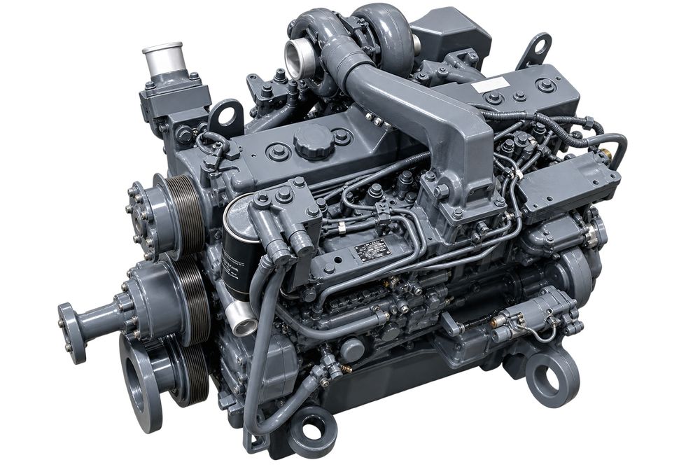 Двигатель Komatsu S6D95L-1