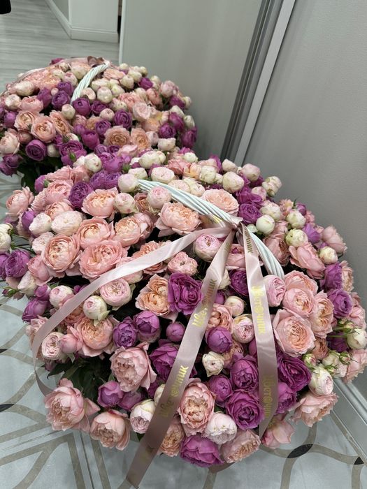 Большой букет цветов