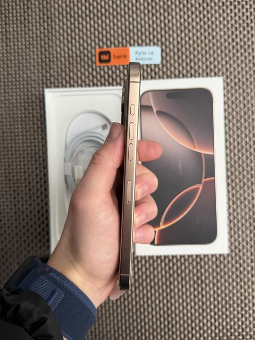 НОВ! 512Gb*ЛИЗИНГ* iPhone 16 Pro Max Desert Titanium / Гаранция