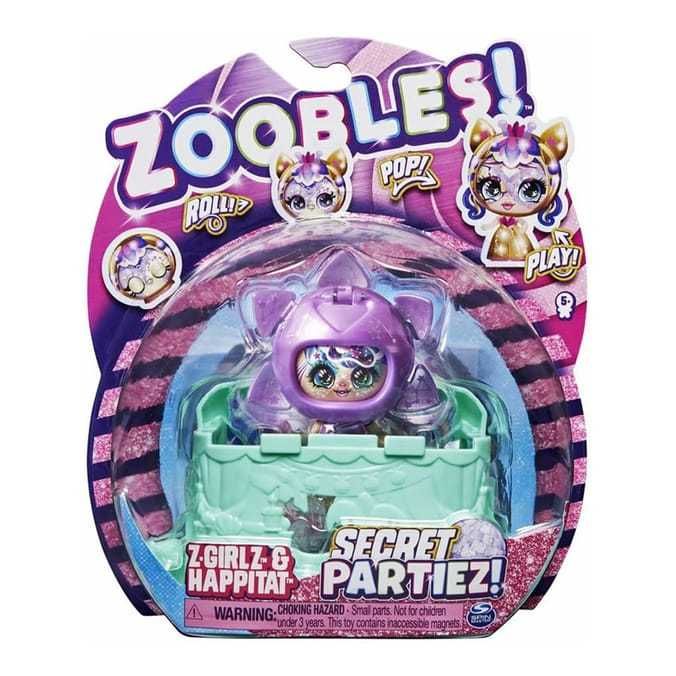 ZOOBLES Магическо топче Z-Girlz трансформираща се фигурка в кукла