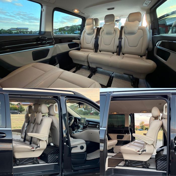 Mercedes Benz V Class V250d 4 Matic 2018 Extra Lung * Piele Crem Avantgarde Vito