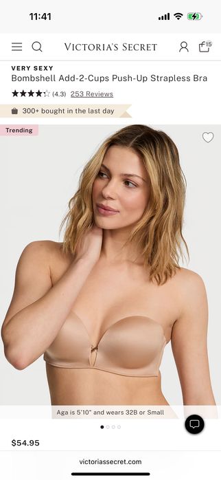 Sutien Victoria’s Secret nou, cu eticheta