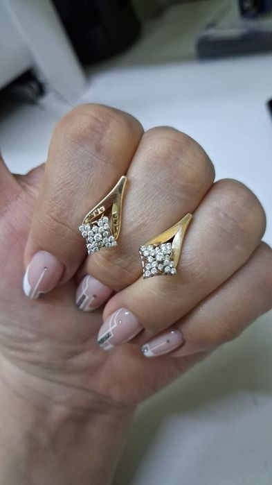 Кольцо и сережки