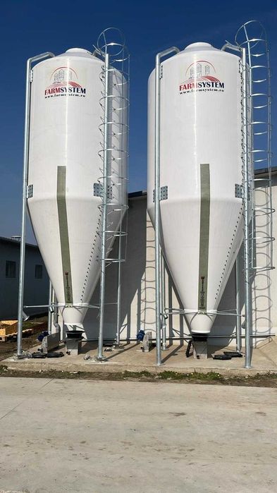 Siloz stocare cereale din fibra de sticla