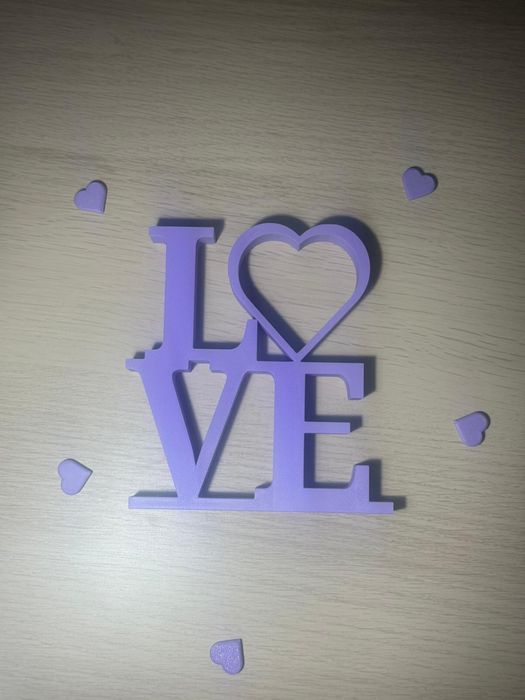 Decor Interior „LOVE”  – Cadou Personalizat / Design Modern