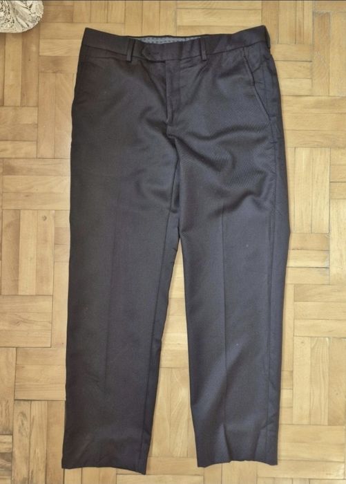 Pantaloni bărbați de lână Angelico, fabricați în Italia, mărimea 48