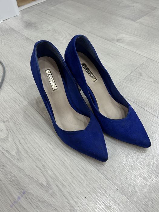туфли синего цвета