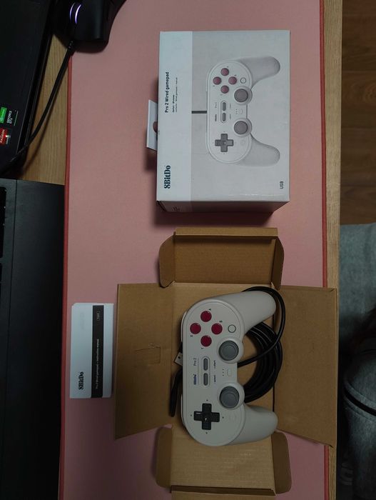 Контролер 8bitdo Pro2, Кабелен, G classic edition