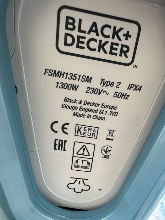 Mop electric black+decker 9in1