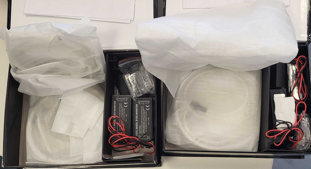 Комплект LED пръстени Angel eyes