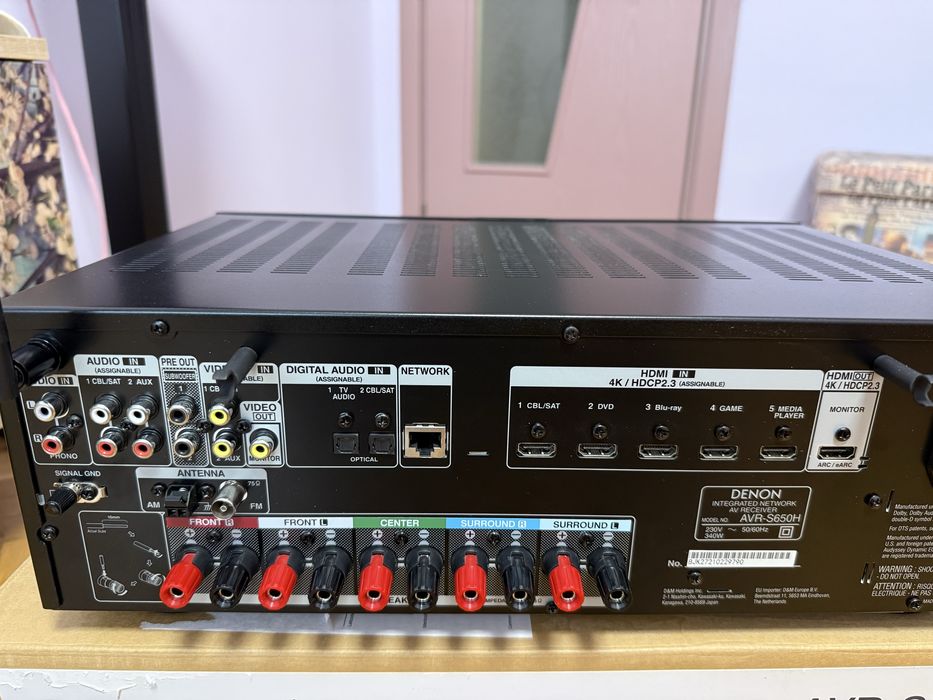 Denon AVR-S650H Network Receiver