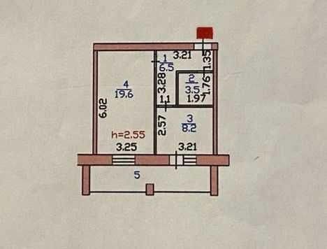 Продам 1 ком квартира РН Военный институт