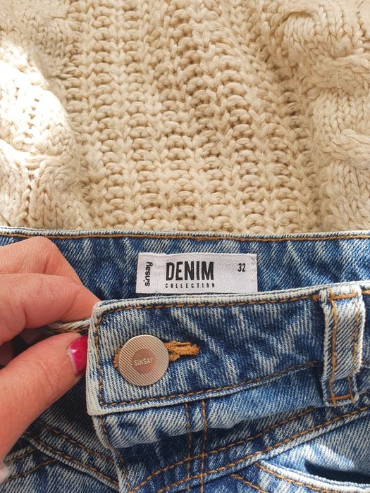 Fusta blugi / denim sinsay marimea xxs xs