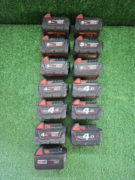 Батерии на Milwaukee 18V