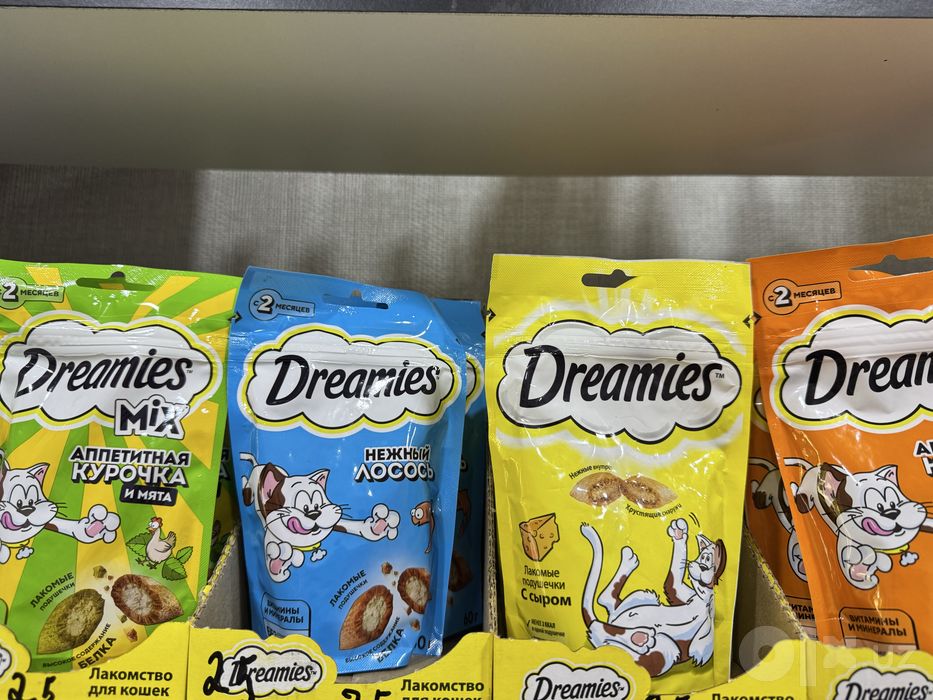 вкусняшки Dreamies