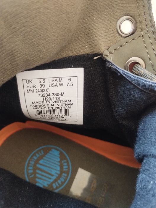 Palladium Туристически oбувки Pampa Sport Cuff Wpn