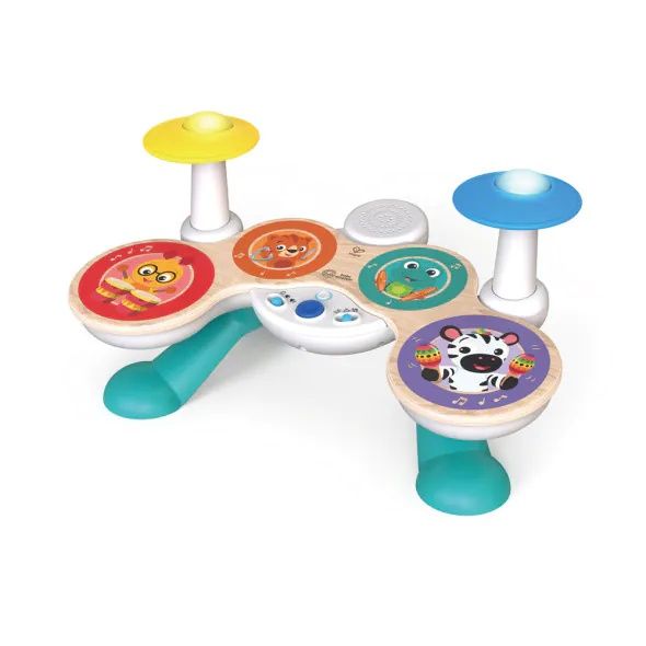 HAPE Сензорни барабани , детски барабани , дървени играчки , играчки монтесори , Бизи Кубче , Електрическо табло с активности , Fisher Price Конюшня