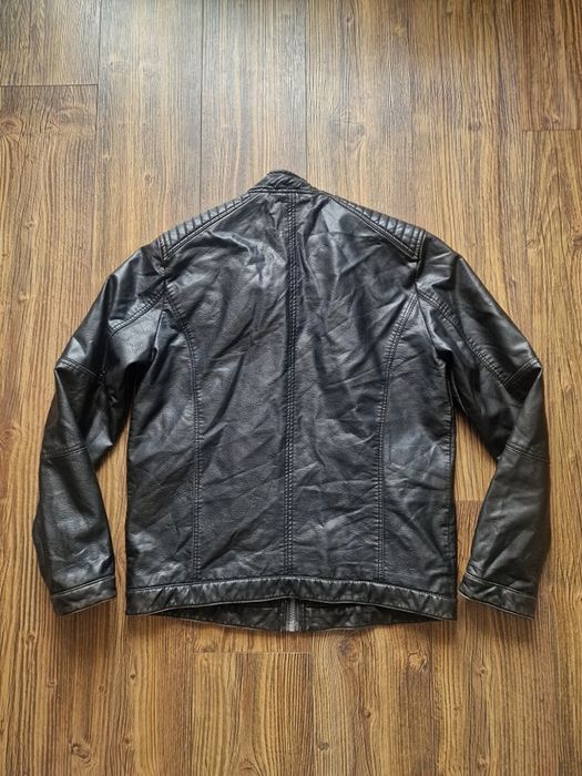 Страхотно мъжко кожено яке ANGELO LITRICO размер L , естествена кожа,