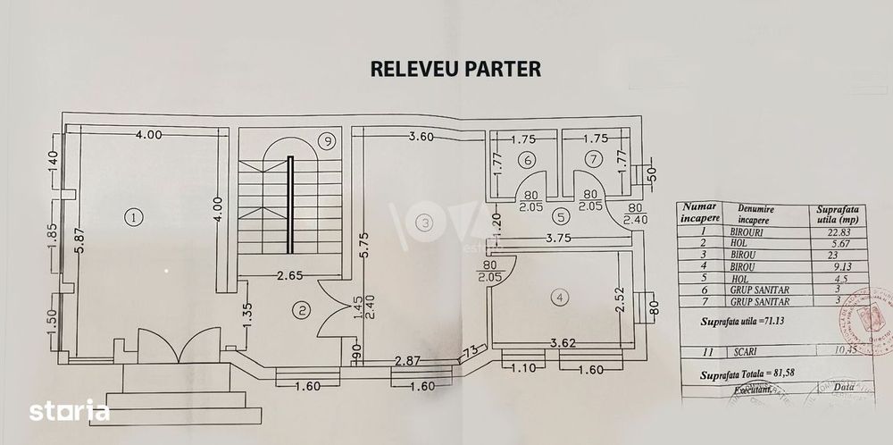 De închiriat: clădire de birouri P+1+M - Metrou Nicolae Grigorescu