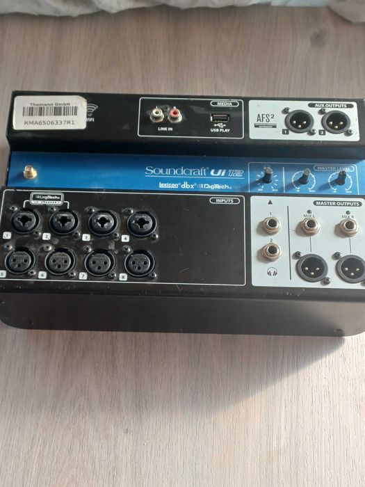 mixer sound craft  pt ;piese