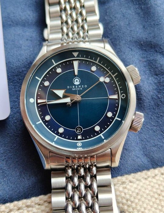 Swiss made Direnzo DRZ05 automatic compressor diver, фул сет, бартер