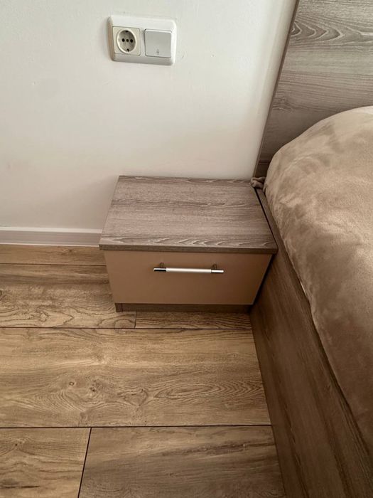 Комплект Спалня + Скрин + Гардероб + Нощни Шкафчета