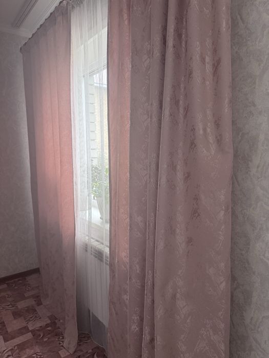 Продам штор + есть тюль в хорошем состояни