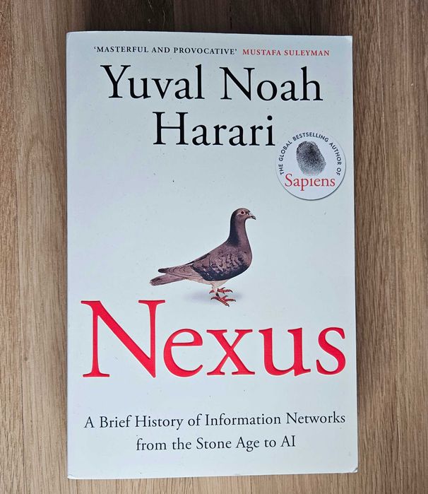 Книга Nexus Networks from Stone Age to AI Harari изкуствен интелек